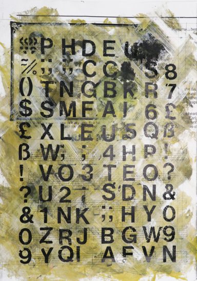 what more do we have to do AbEx representing meaningless words